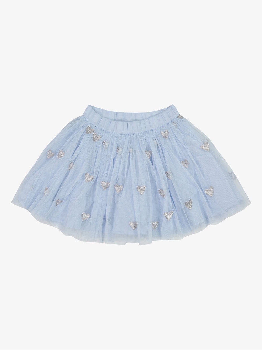 Brand new Stella McCartney kids Light Blue Tulle Heart Skirt